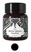 Хна для бровей в капсулах SEXY Brow Henna (черная, светло-коричневая) 